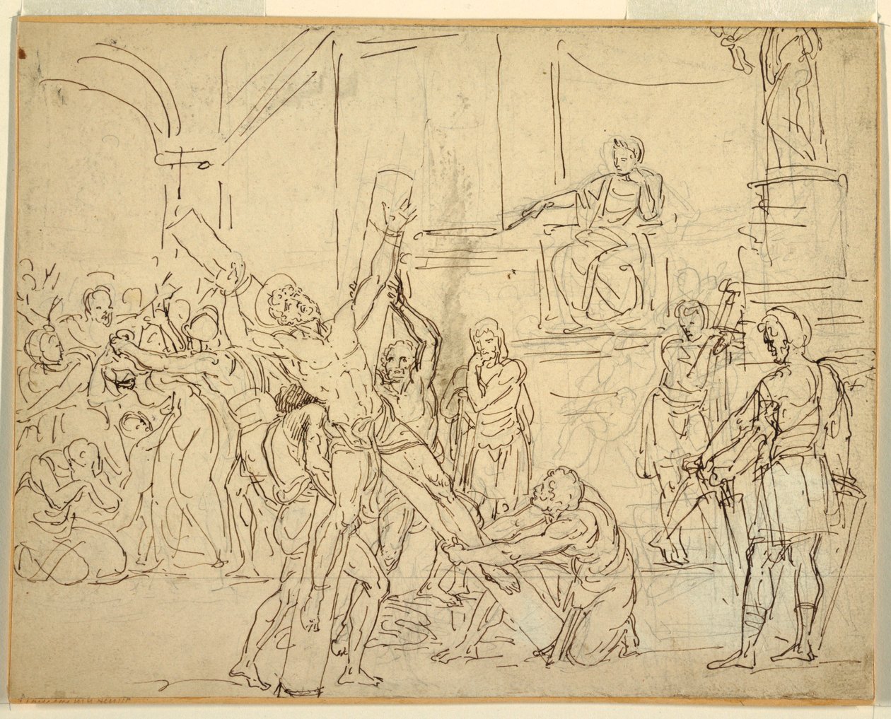 Andrews martyrium af Francesco Coghetti