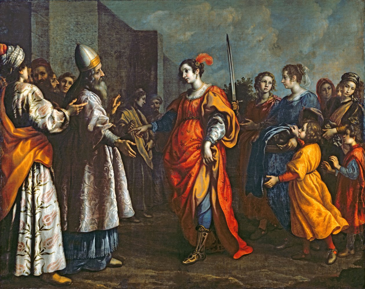 Judiths triumf, ca. 1620-30 af Francesco Curradi