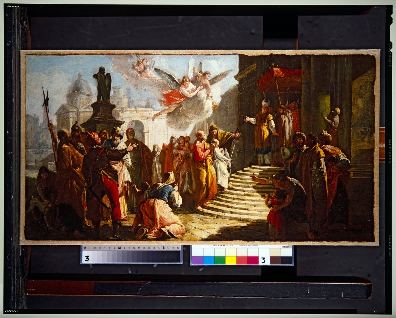 Præsentation af Jomfru Maria af Francesco Fontebasso