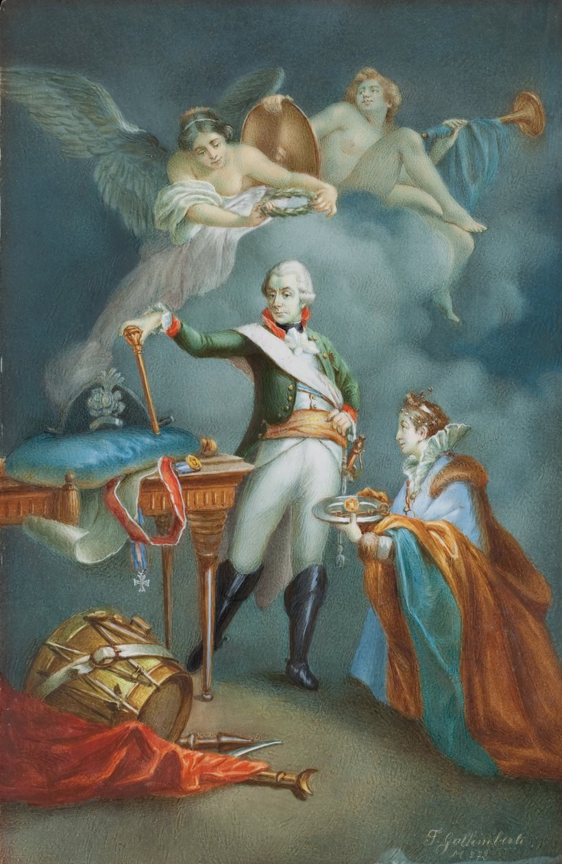Generalmajor Alexander Vasil "evich Suvorov af Francesco Gallimberti