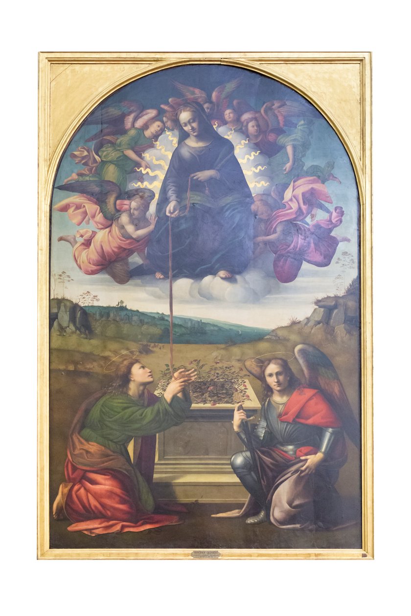 Cintolas jomfru af Francesco Granacci