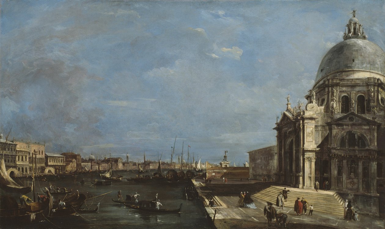 Canal Grande, Venedig af Francesco Guardi