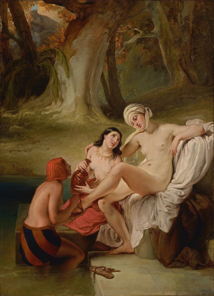 Bathsheba ved sit bad af Francesco Hayez