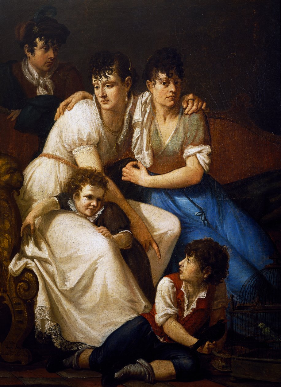 Familieportræt af Francesco Hayez