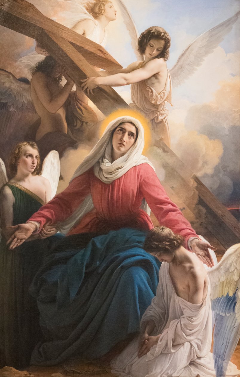Den sorgfulde af Francesco Hayez