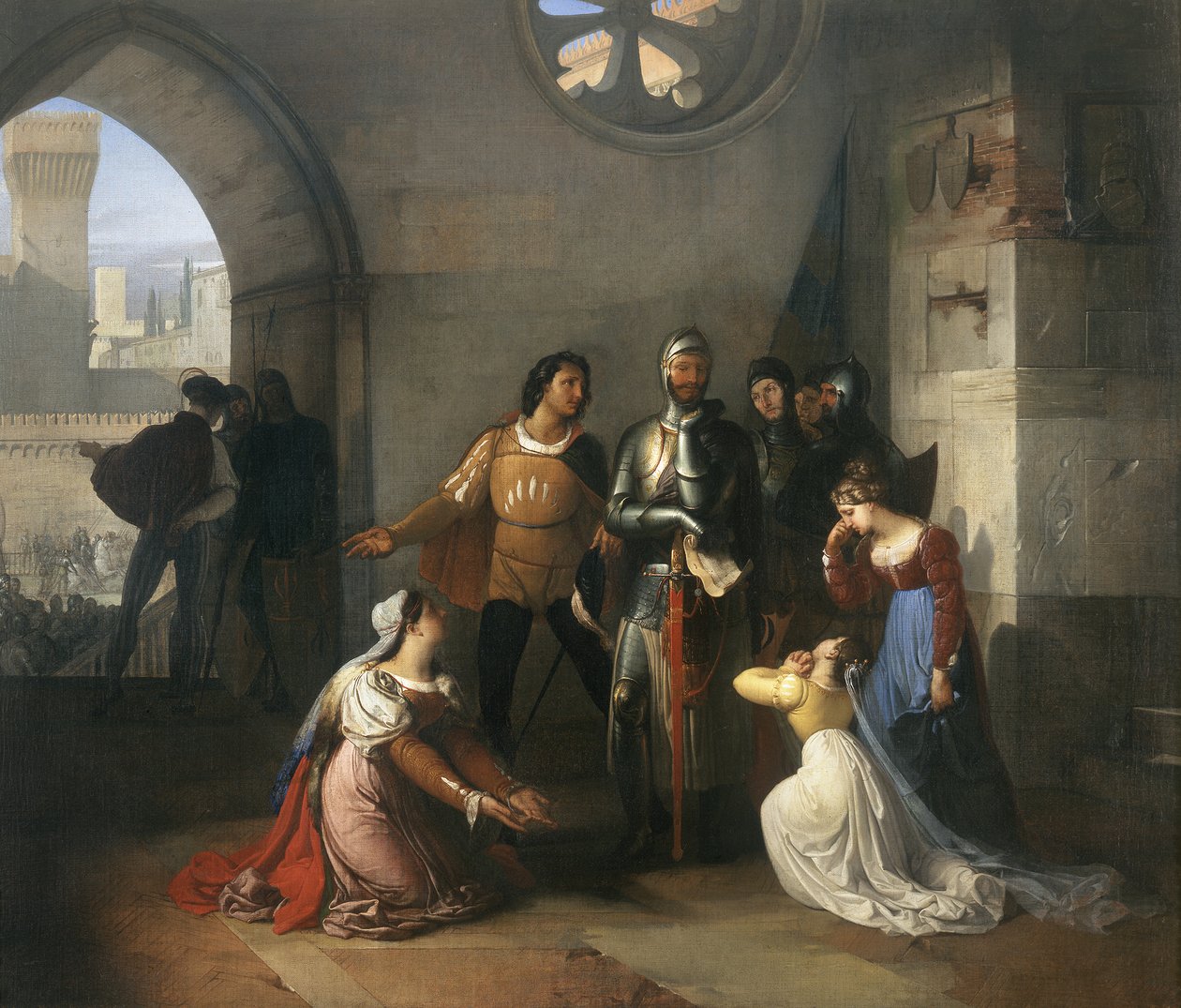 Pietro Rossi af Francesco Hayez