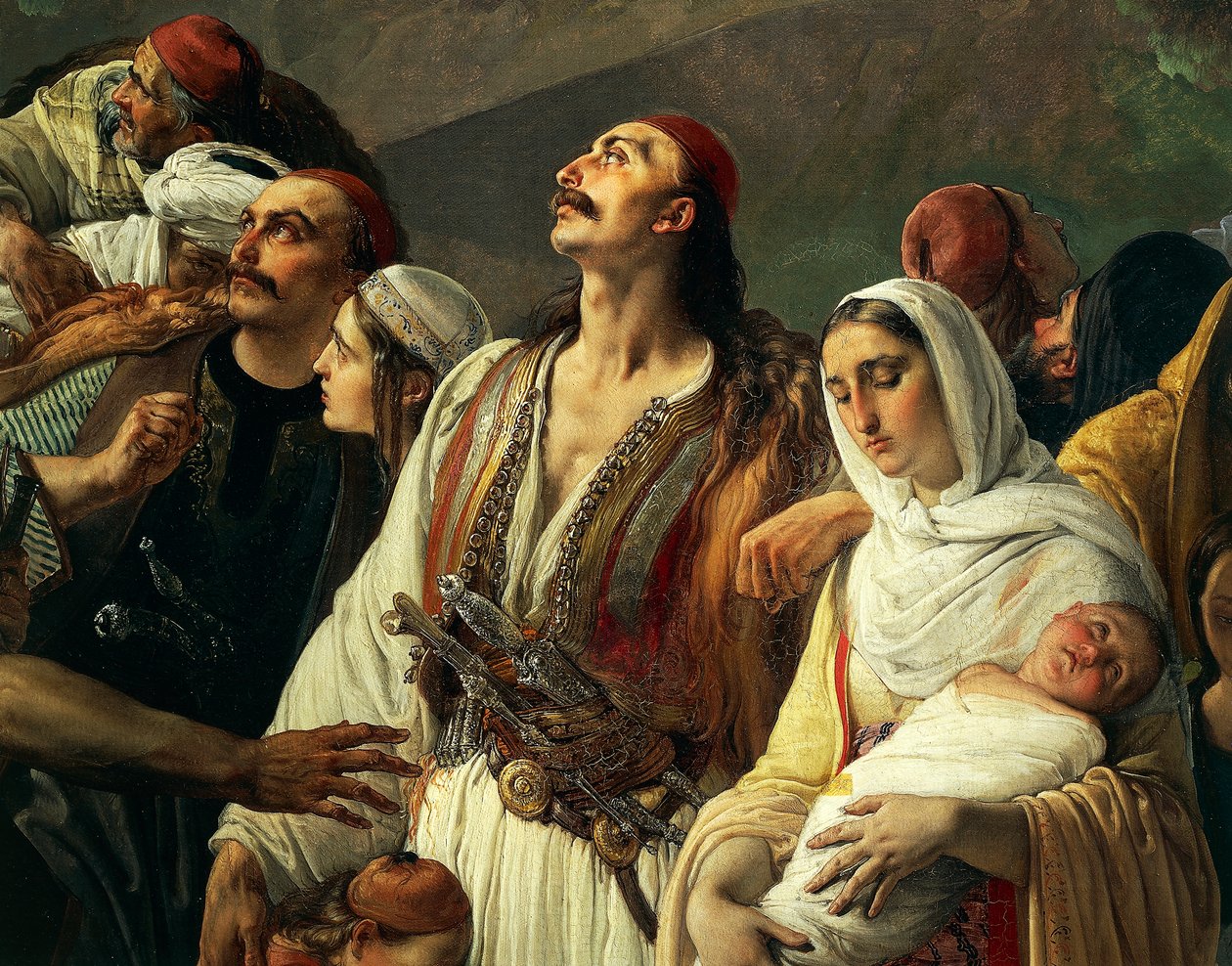 Flygtninge fra Parga af Francesco Hayez