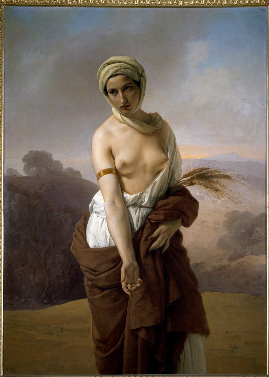 Ruth (olie på lærred af Francesco Hayez