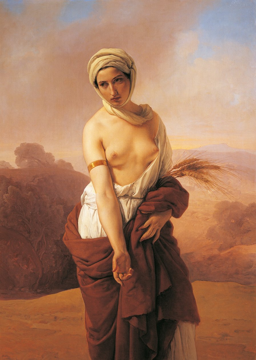 Ruth, af Francesco Hayez af Francesco Hayez