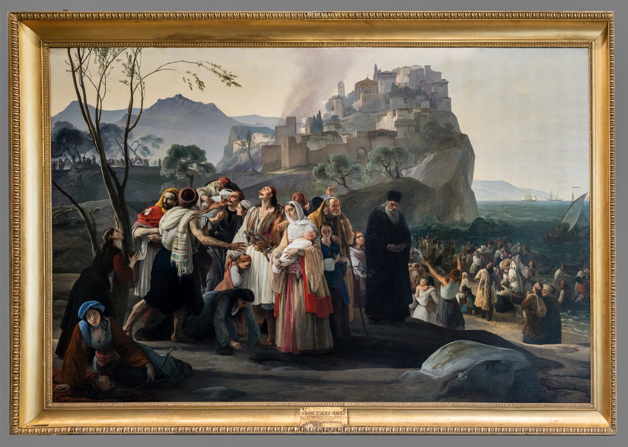 refugis-pusten læste af Francesco Hayez