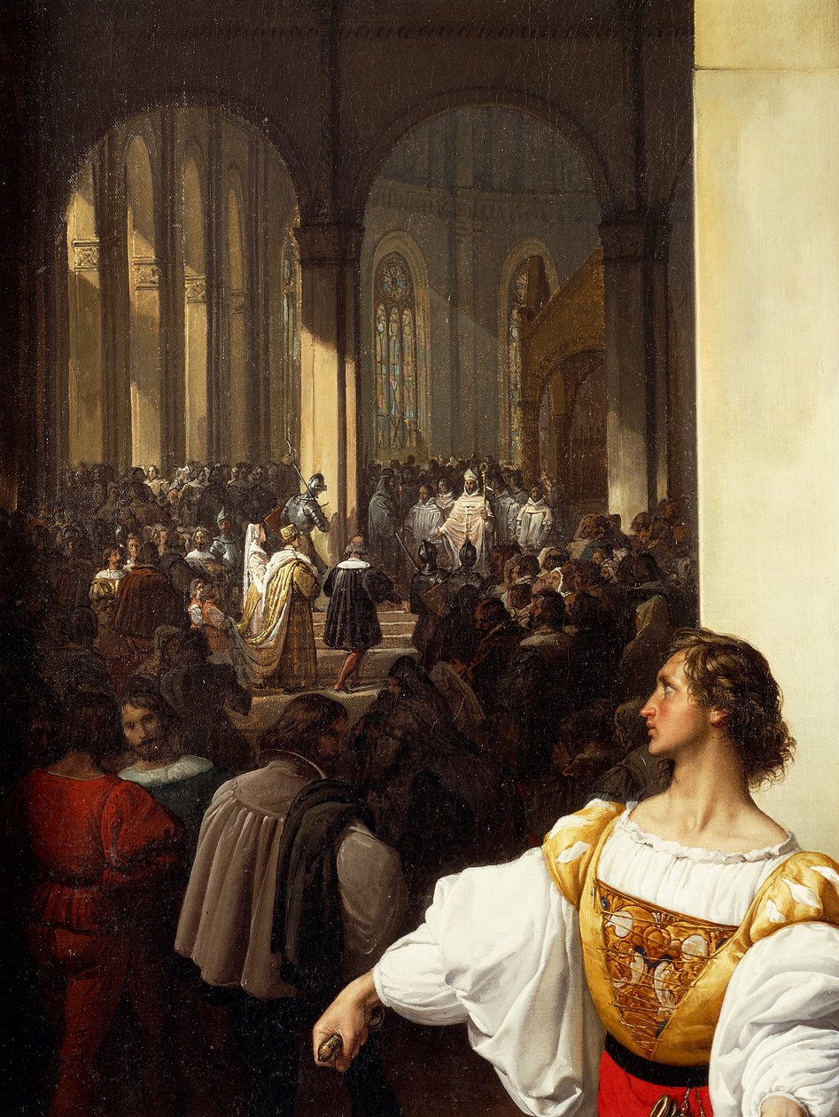 Lampugnanis sammensværgelse af Francesco Hayez
