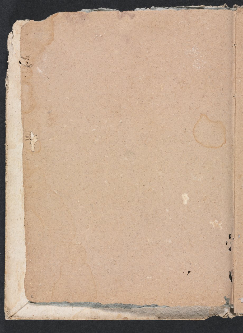 Verona Skitsebog: side 2, 1760. af Francesco Lorenzi