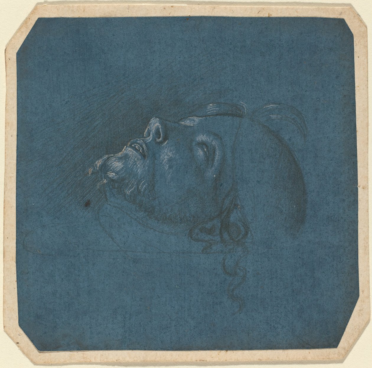 Hoved af Johannes Døberen af Francesco Marmitta