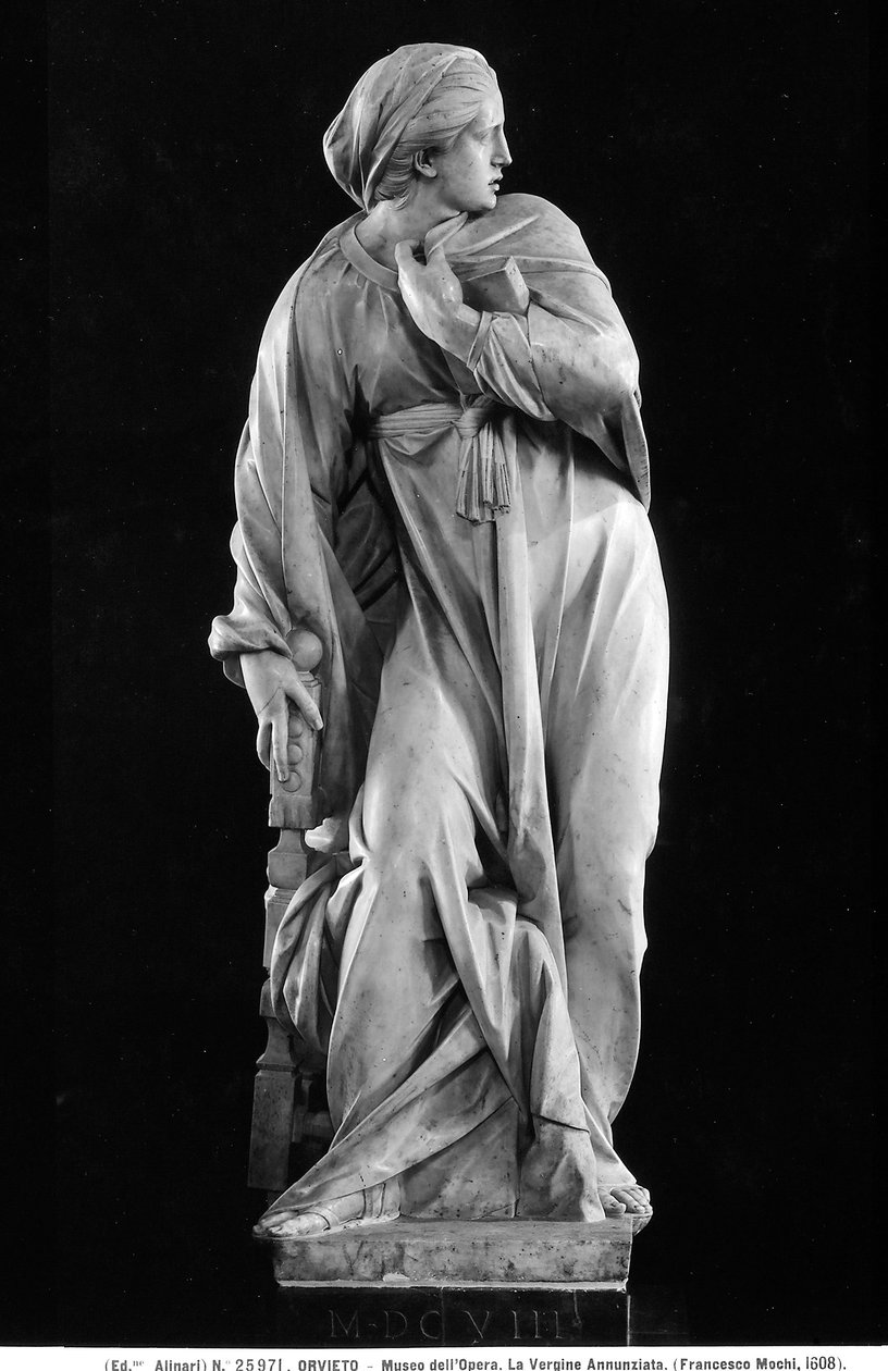 Jomfruen annonceret af Francesco Mochi