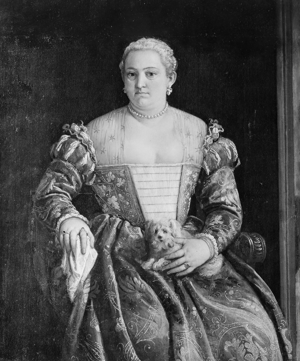 Portræt af en kvinde. af Francesco Montemezzano
