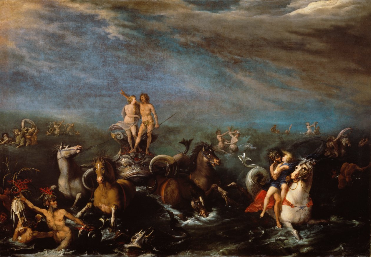 Neptuns triumf af Francesco Napoletano