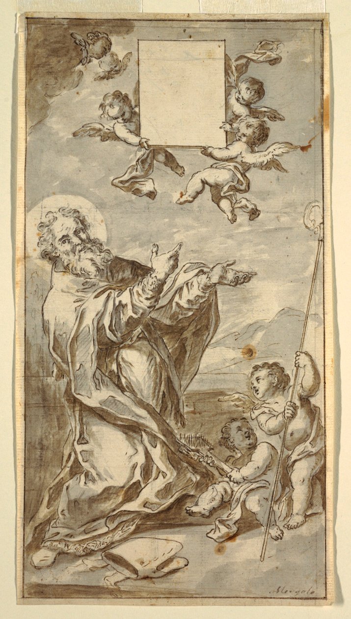 Billede af St. Blaise af Francesco Saverio Mergolo