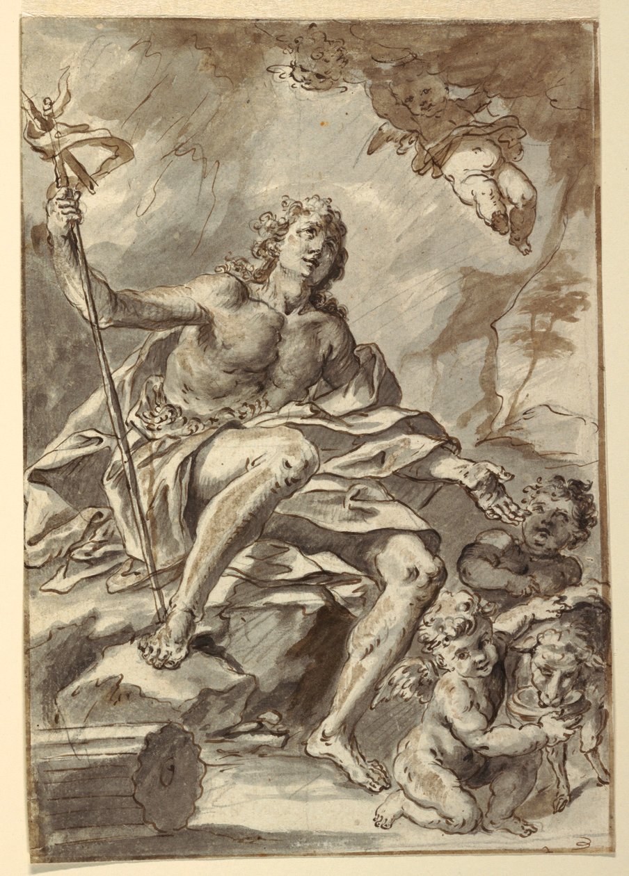 Johannes Døberen af Francesco Saverio Mergolo