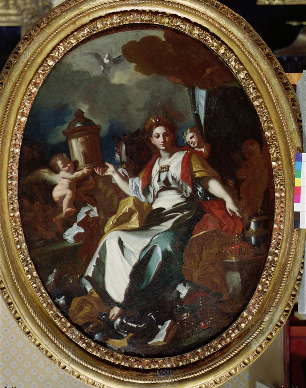 Allegory of Europe (olie på lærred) af Francesco Solimena