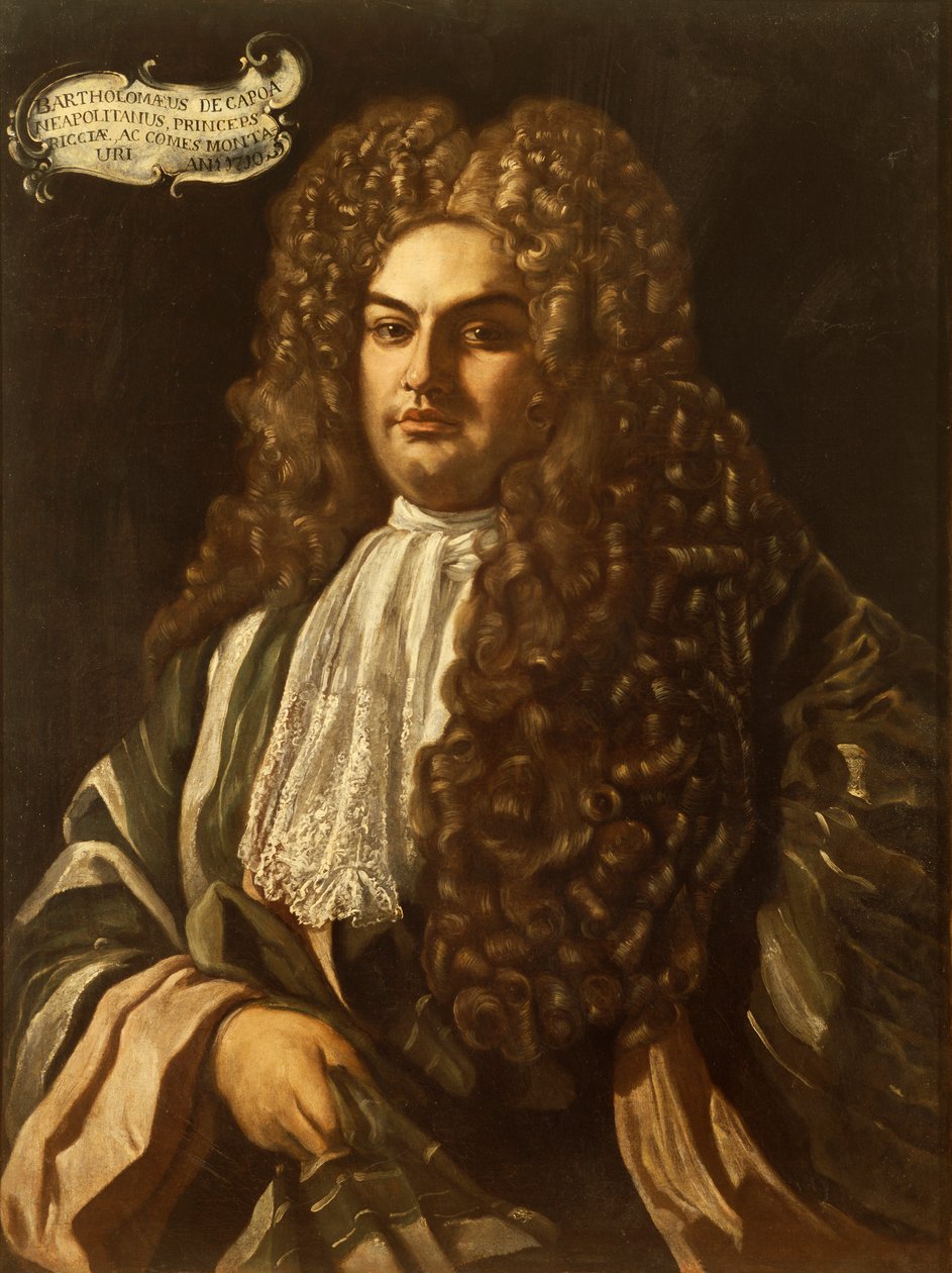 Portræt af Bartolomeo di Capua af Francesco Solimena