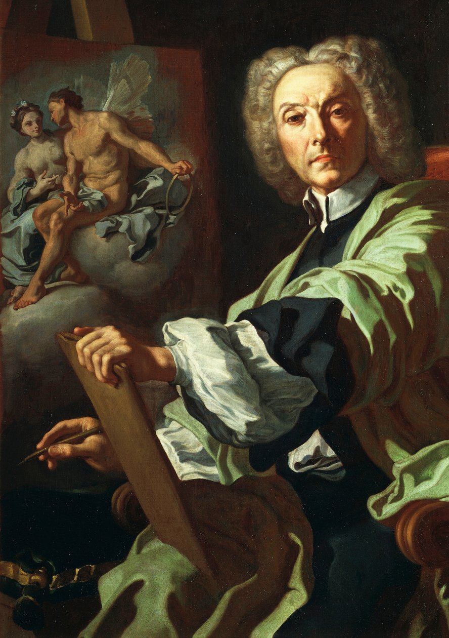 Selvportræt af Francesco Solimena