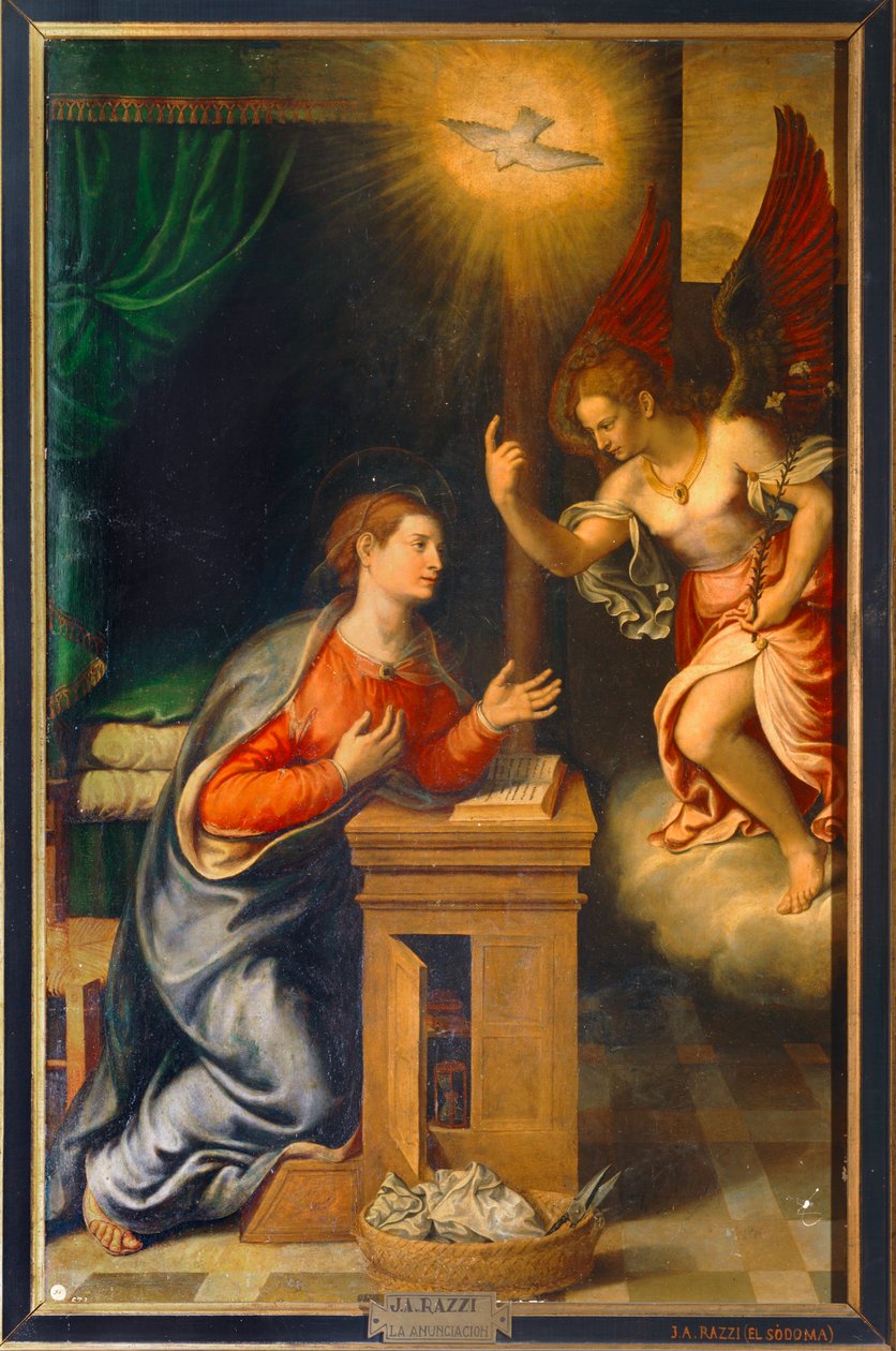 Johannes Døberens prædiken ... af Francesco Solimena