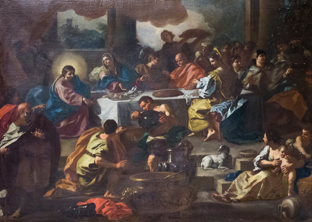 Bryllupet i Cana af Francesco Solimena