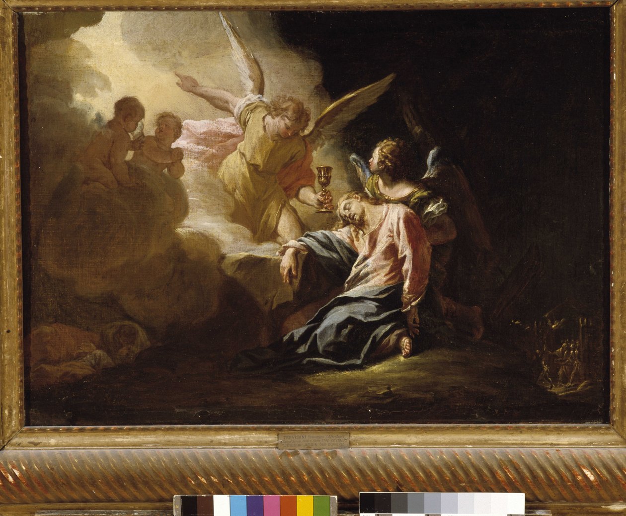 Kristus i oliventræernes haver af Francesco Trevisani