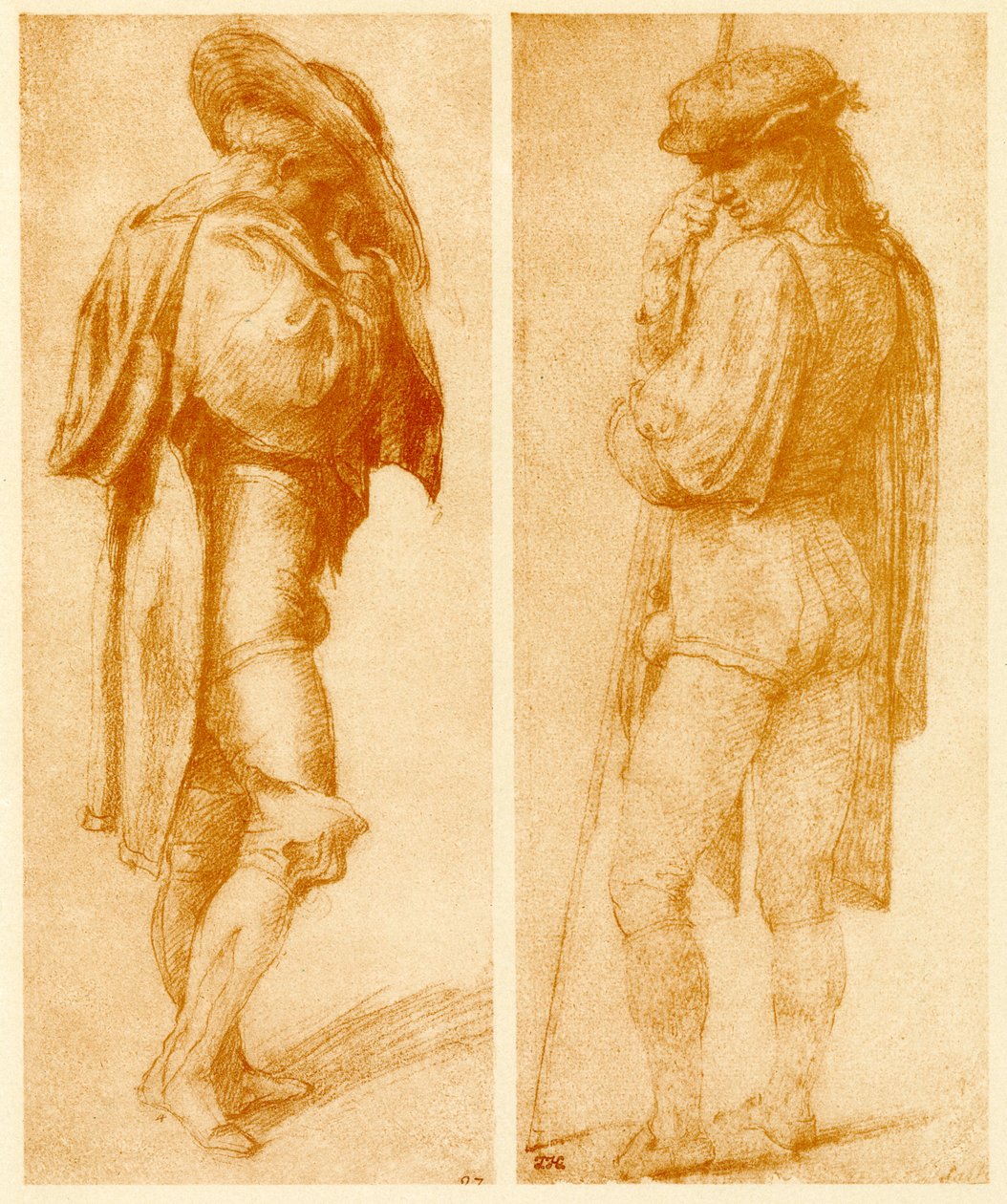 Studér de to Joseph-billeder af Francesco Ubertini Bacchiacca