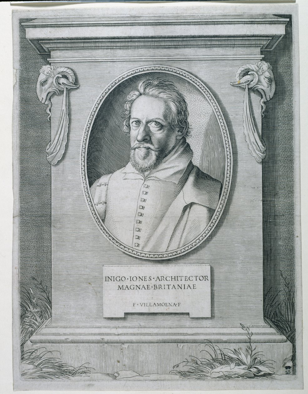 Inigo Jones (gravering) af Francesco Villamena