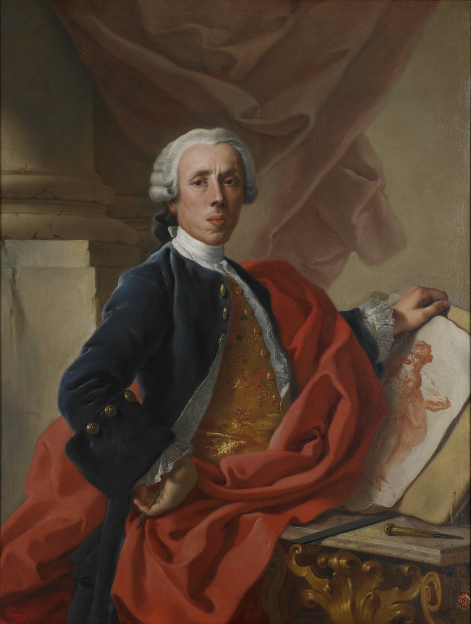 Selvportræt af Francesco de Mura