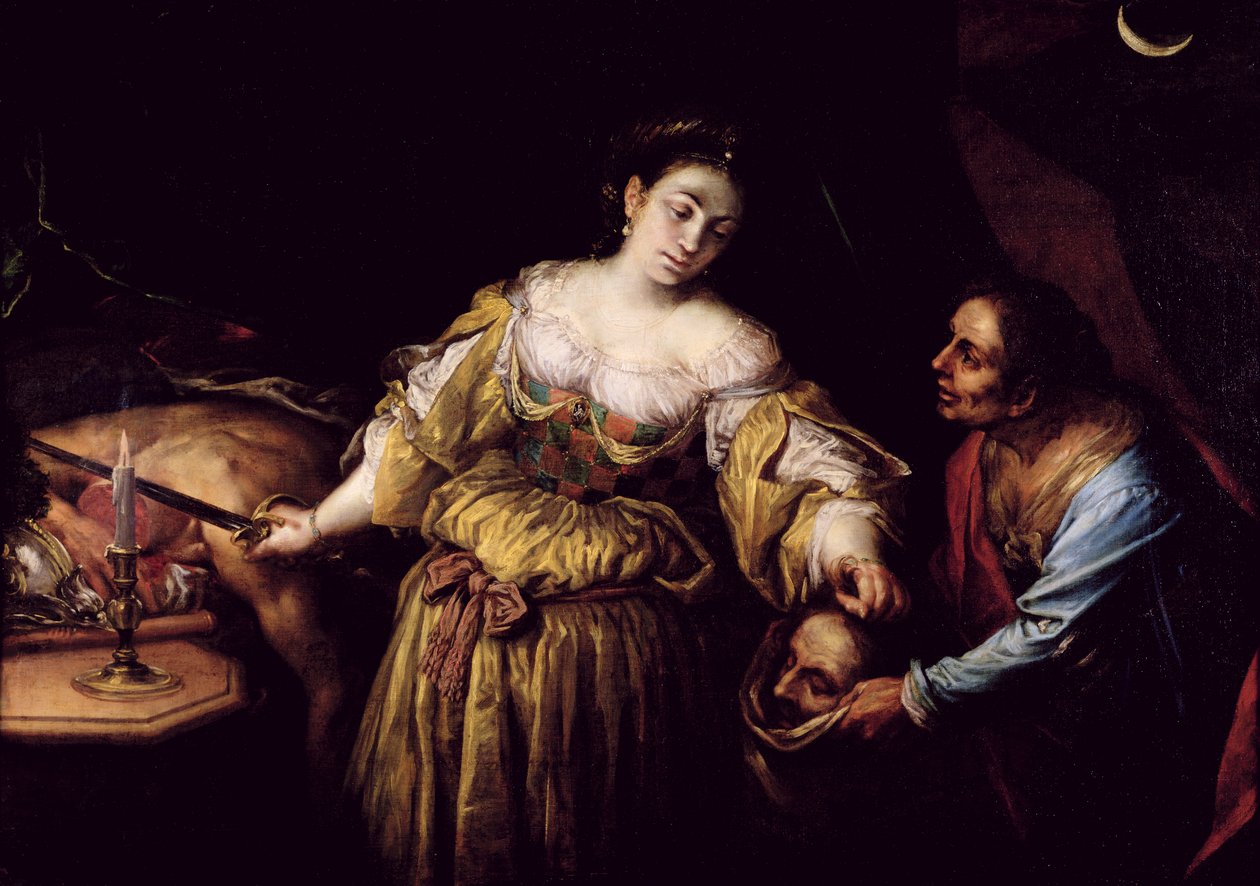 Judith halshugger Holofernes, c.1648-54 af Francesco del Cairo