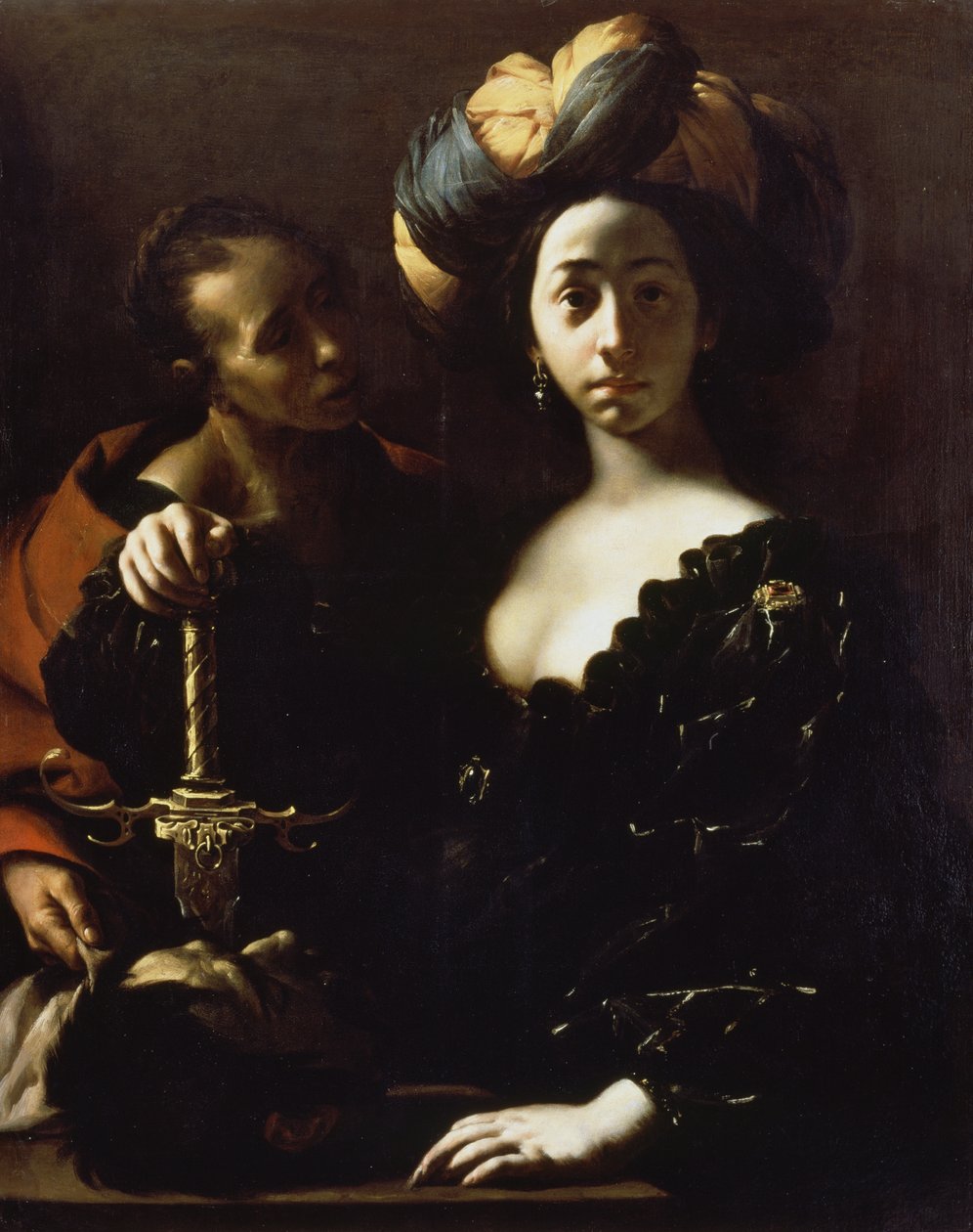 Judith med leder af Holofernes af Francesco del Cairo
