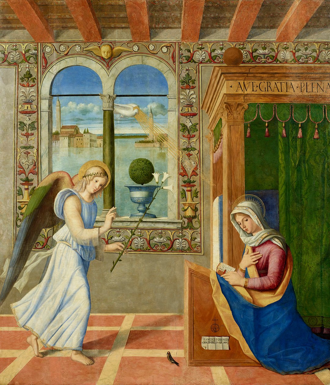 Bebudelsen, 1504. af Francesco di Simone da Santacroce