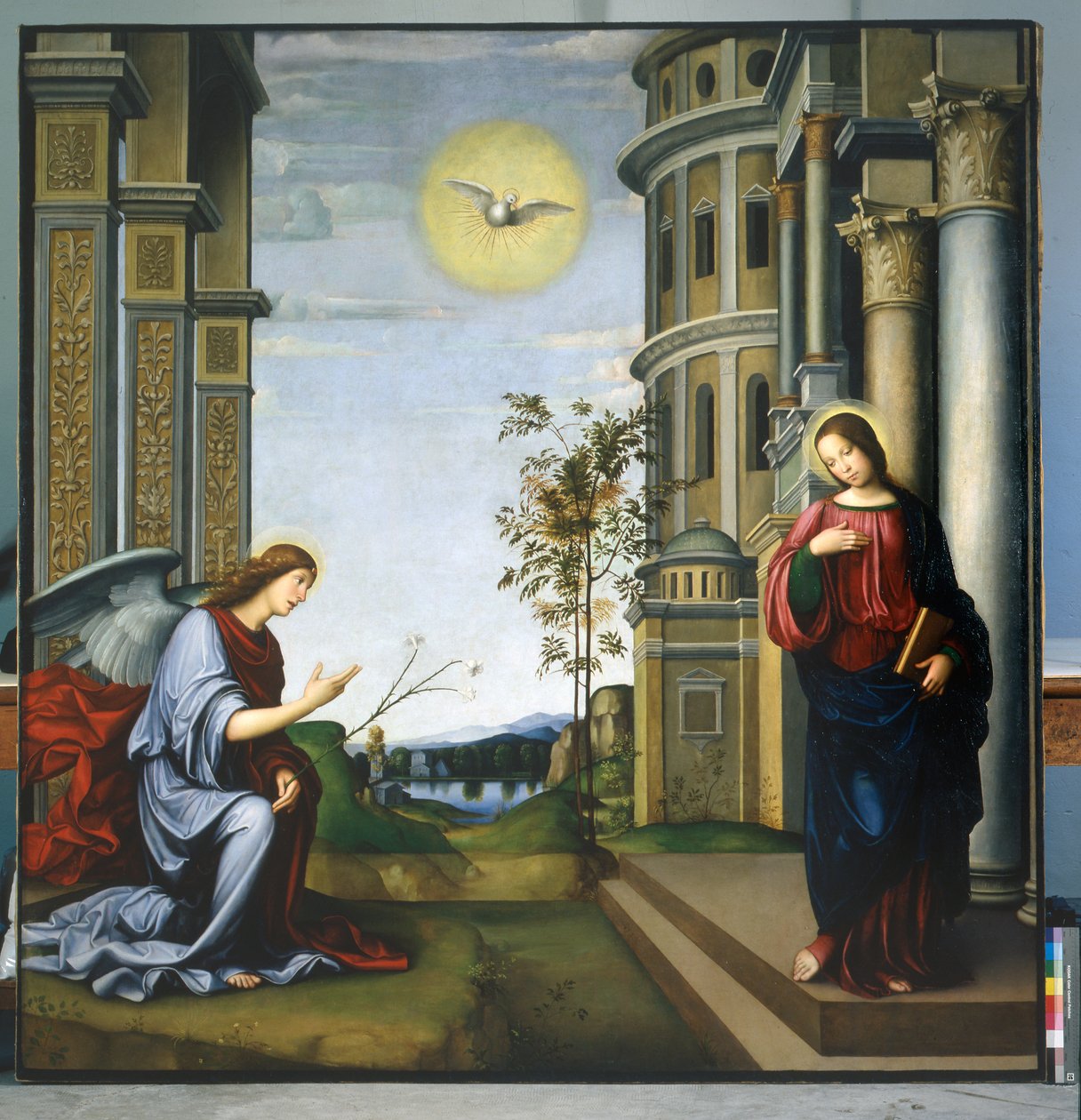 Annunciation, 1505dani af Francia