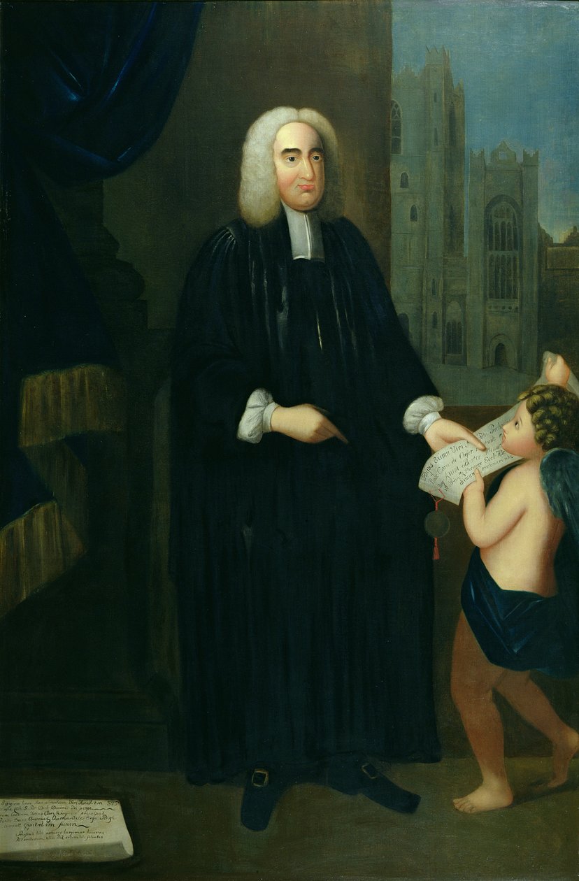 Portræt af Jonathan Swift (1667-1745) af Francis Bindon