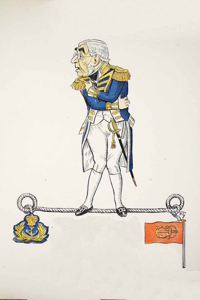 Det forstærkende Y, illustration fra The Struwwelpeter Alphabet, vers af Harold Begbie (1871-1929) af Francis Carruthers Gould