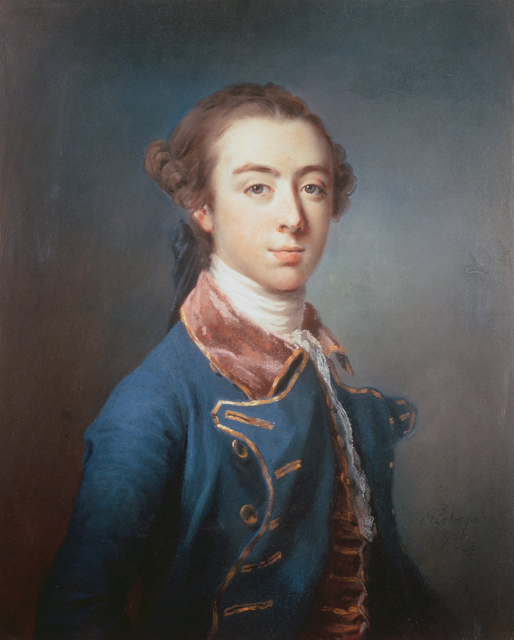 Topham Beauclerk (1739-80) (pastel på papir) af Francis Cotes