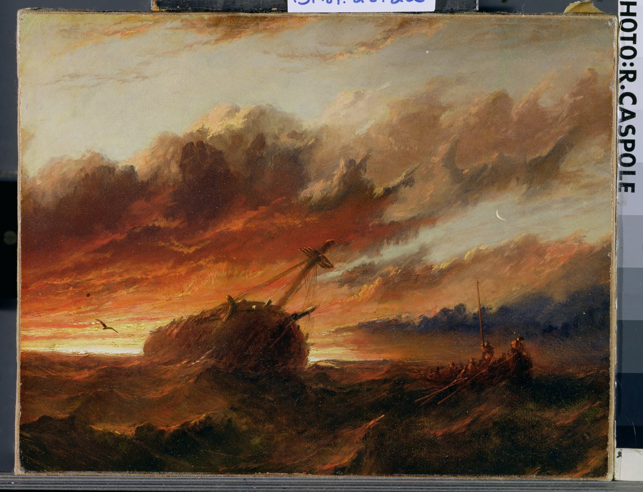 Forlis, ca. 1850 af Francis Danby