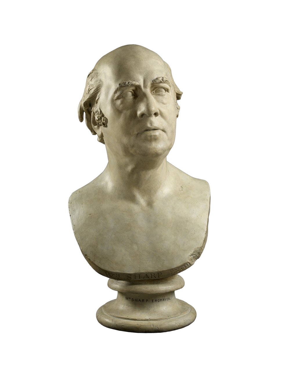 Buste af William Sharp, 1813 (gips) af Francis Legatt Chantrey