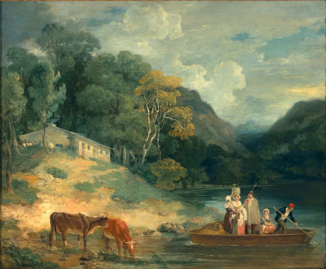 Færgen, ca. 1790 af Francis Wheatley