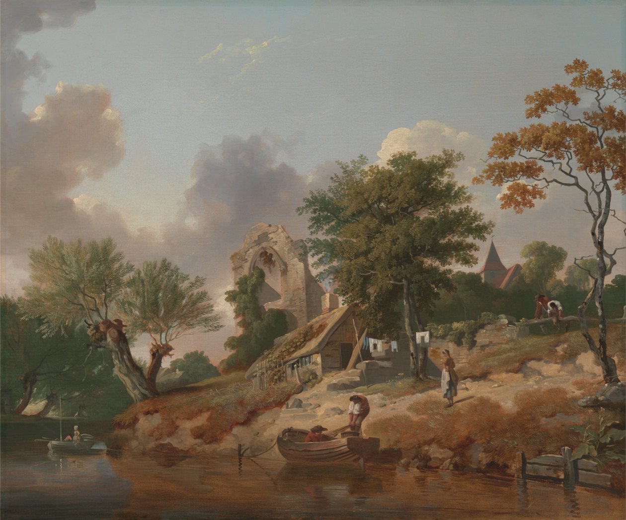 Udsigt over Medway af Francis Wheatley