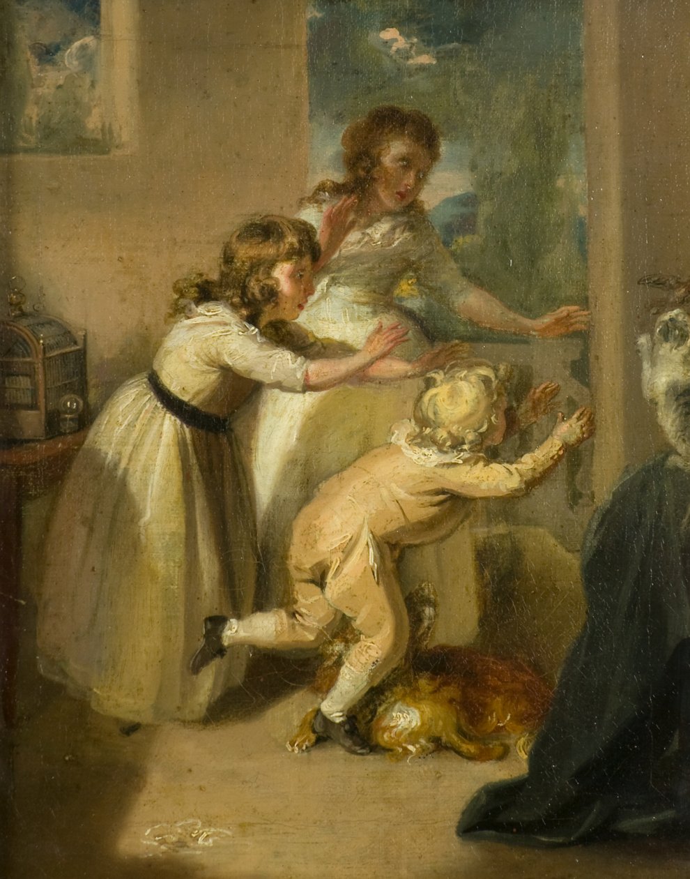 En fugls død af Francis (attr. to) Wheatley