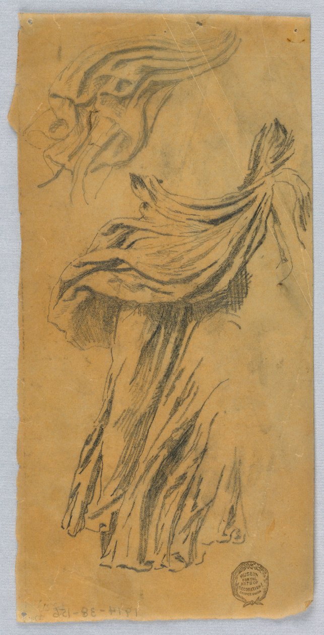 Draperi undersøgelse af Francis Augustus Lathrop