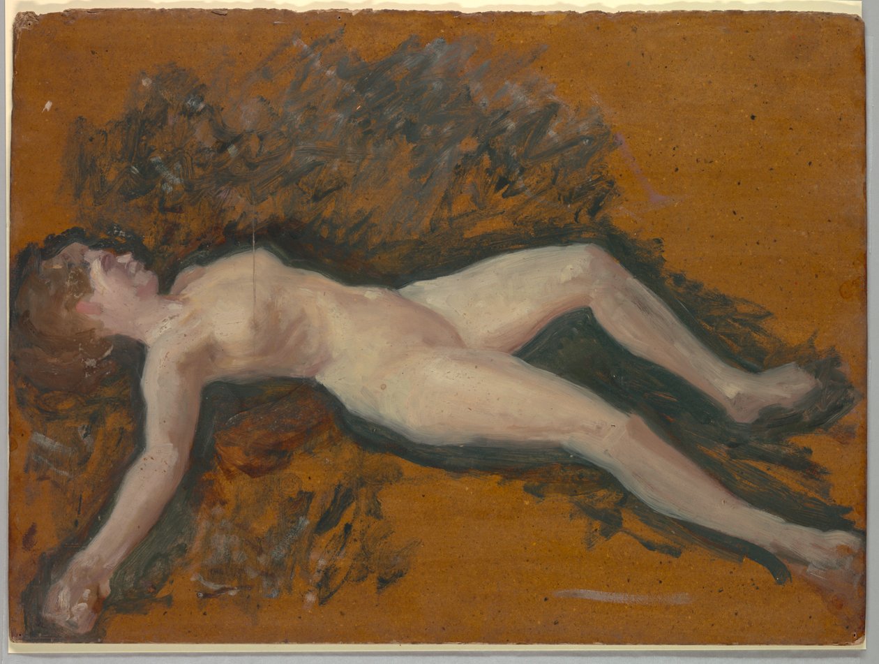 Nøgen kvinde af Francis Augustus Lathrop