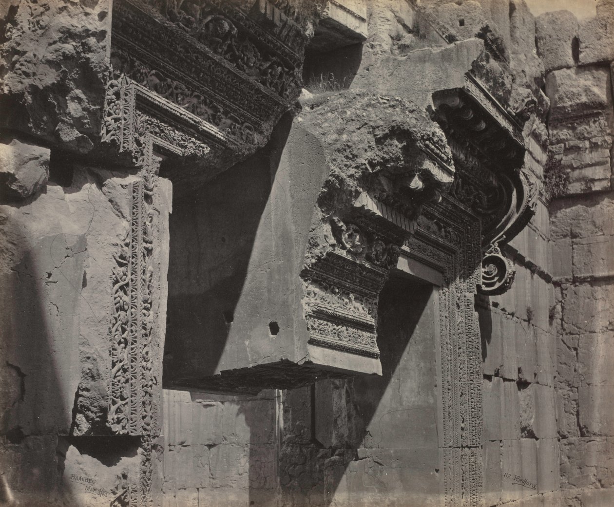 Balbec, 1862. af Francis Bedford