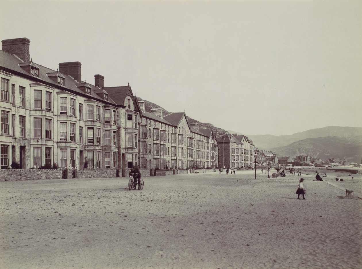 Barmouth. Marine Terrasse og Esplanade, 1870