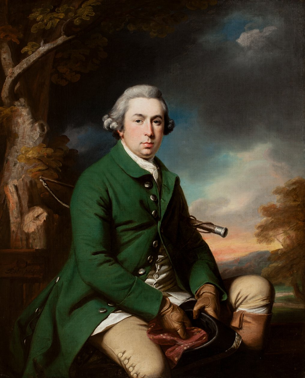William, 6. baron Craven af Francis Cotes