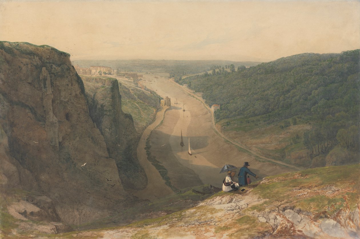 Avon Gorge, ser mod Clifton af Francis Danby