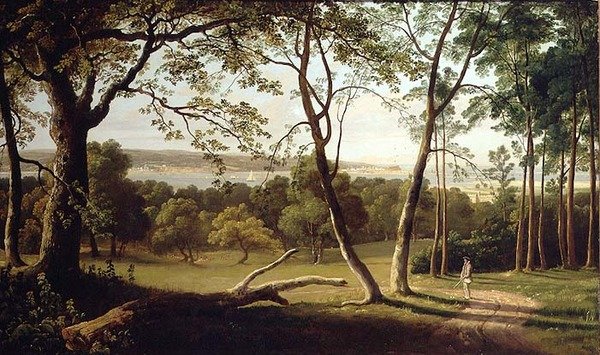 Powderham Estate, Devon af Francis Danby